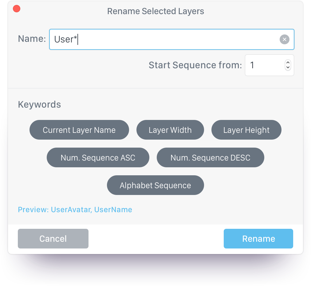 Current Layer Name